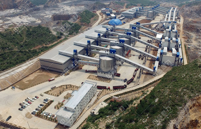 衛(wèi)輝市資源有限公司大型環(huán)保石子生產(chǎn)線